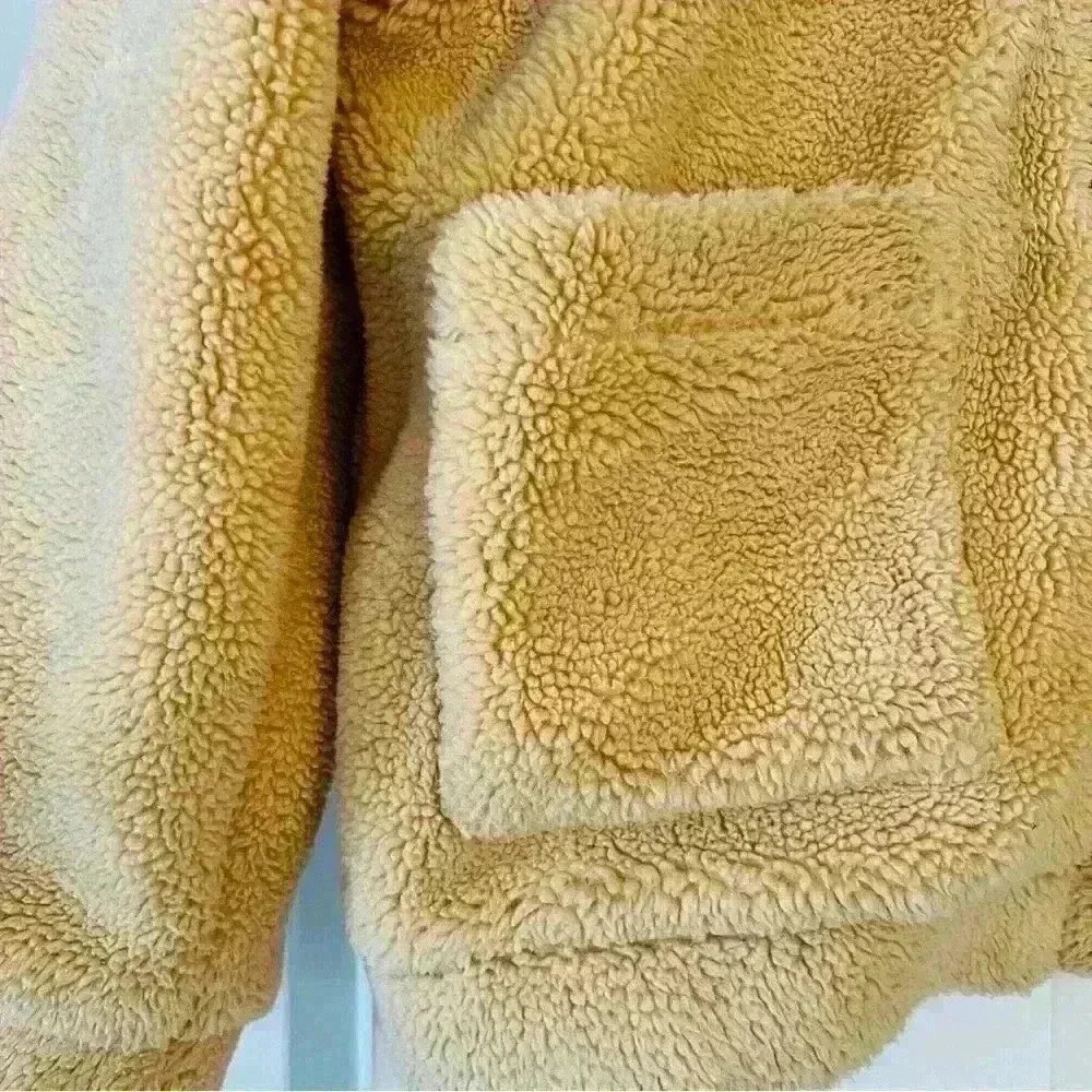 Elodie Teddy Bear Sherpa Full Zip Jacket - Picture 2 of 9